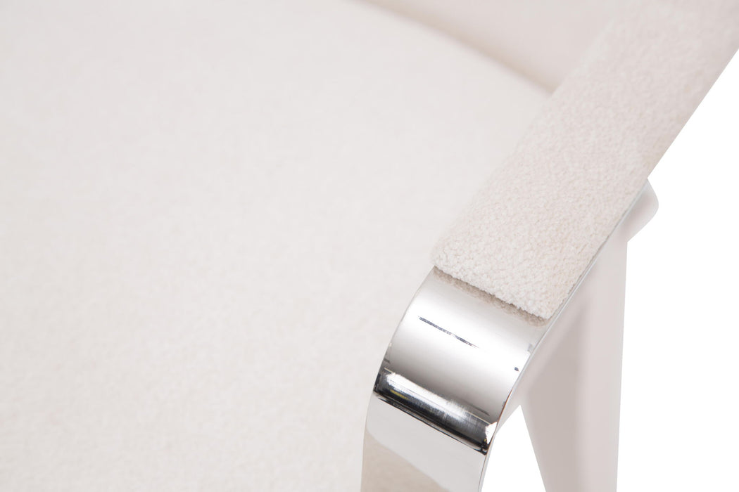 Glimmering Heights - Arm Chair (Set of 2) - Ivory