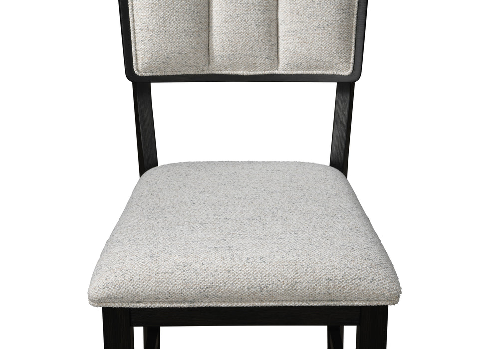 Cline - Counter Height Chair (Set of 2) - Charcoal / Gray