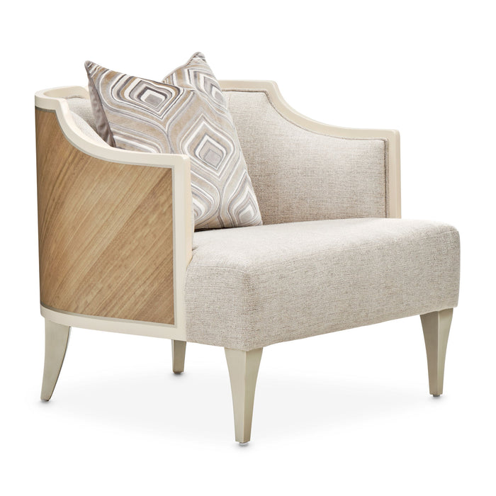 Camden Court - Accent Chair - Flax / Pearl