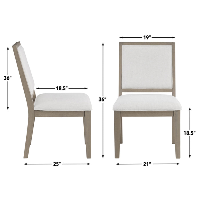 Lily - Side Chair (Set of 2) - Greige