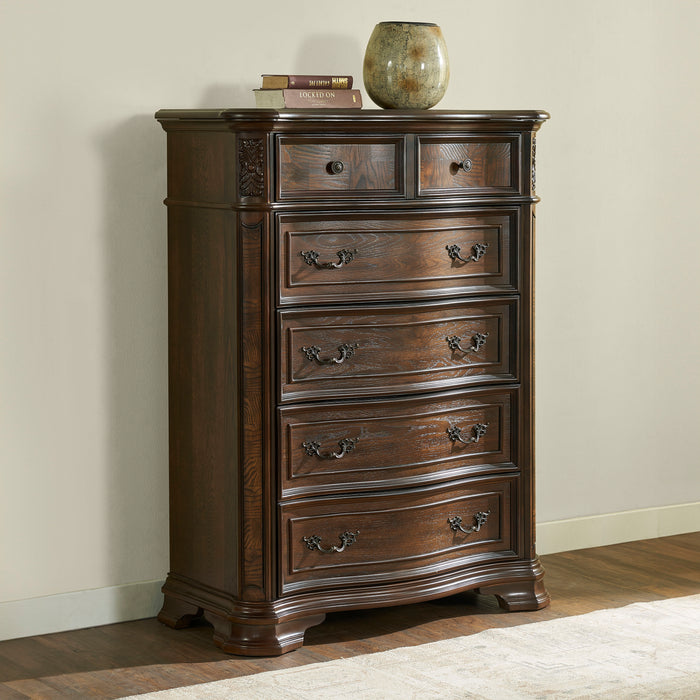 Royale - Lift Top Chest - Brown