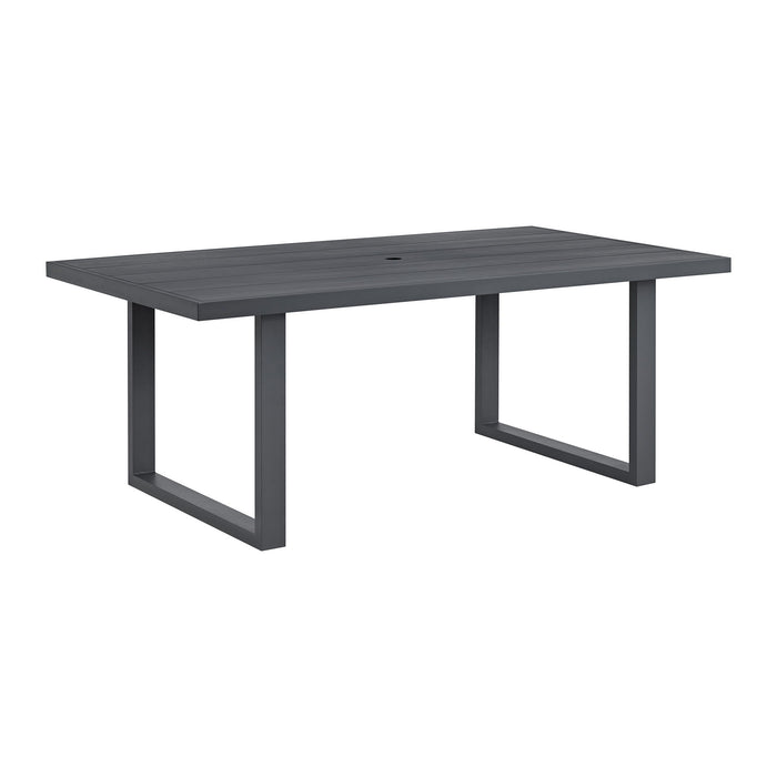 Playa - Dining Table - Dark Gray / Beige
