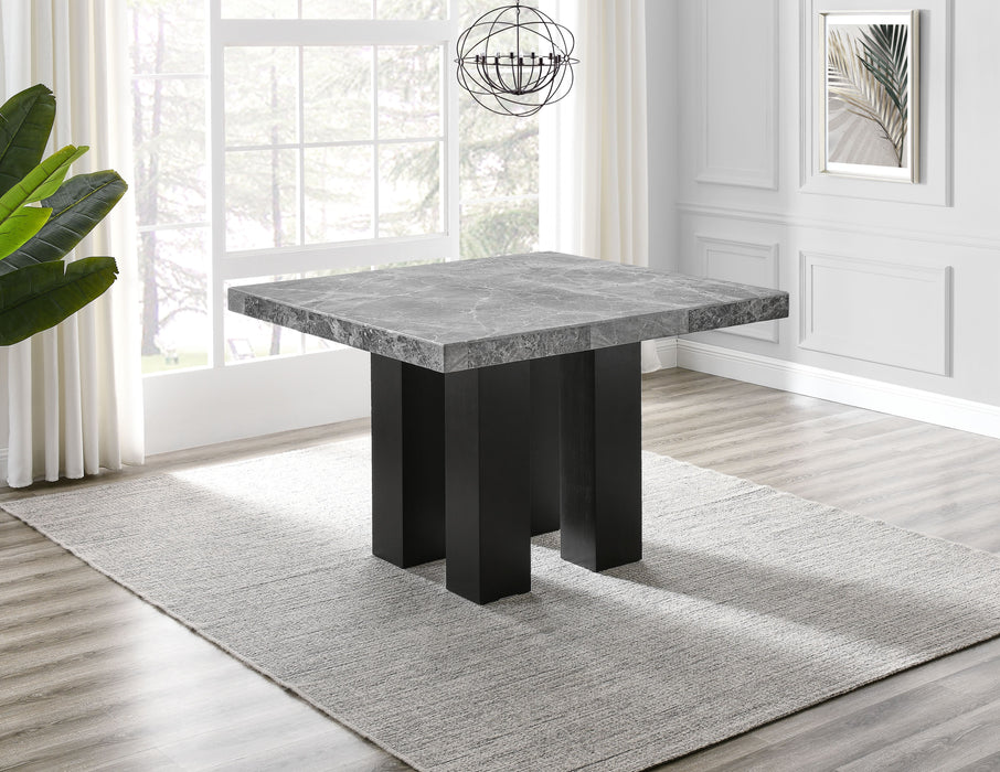 Camila - Square Counter Dining Set - Gray Top