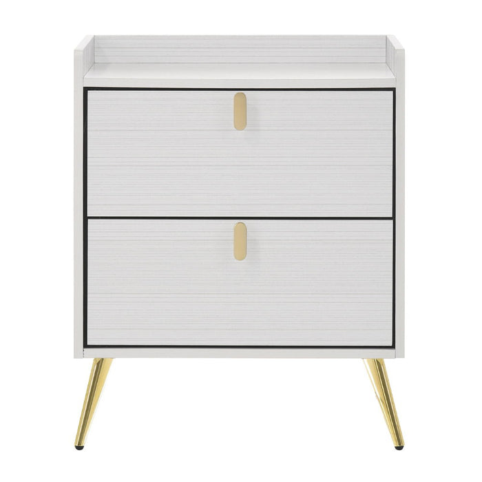 Zeena - Nightstand - White