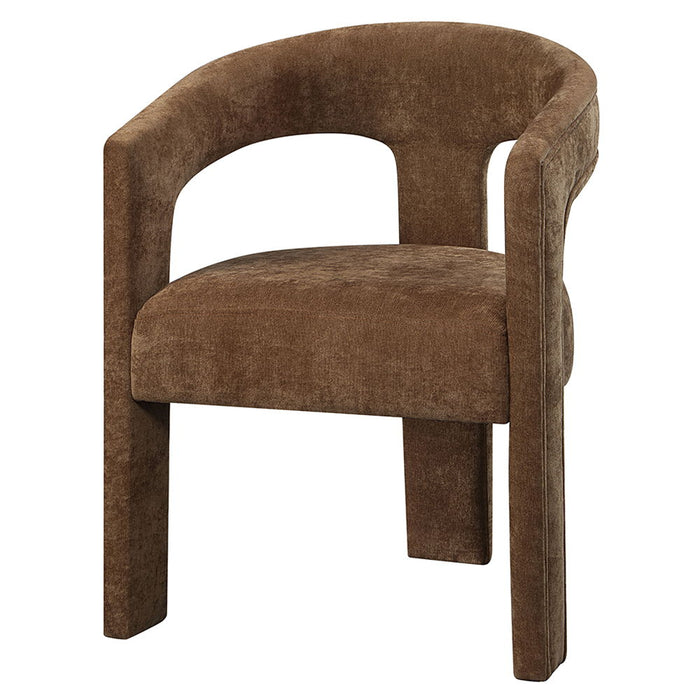 Leonardo - Arm Chair Set of 2) - Brown Linen