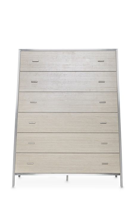 Silverlake Village - 6-Drawer Chest - Washed Oak