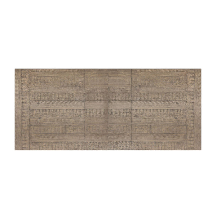 Yellowstone - Dining Table With 2X12" Leaves - Gray