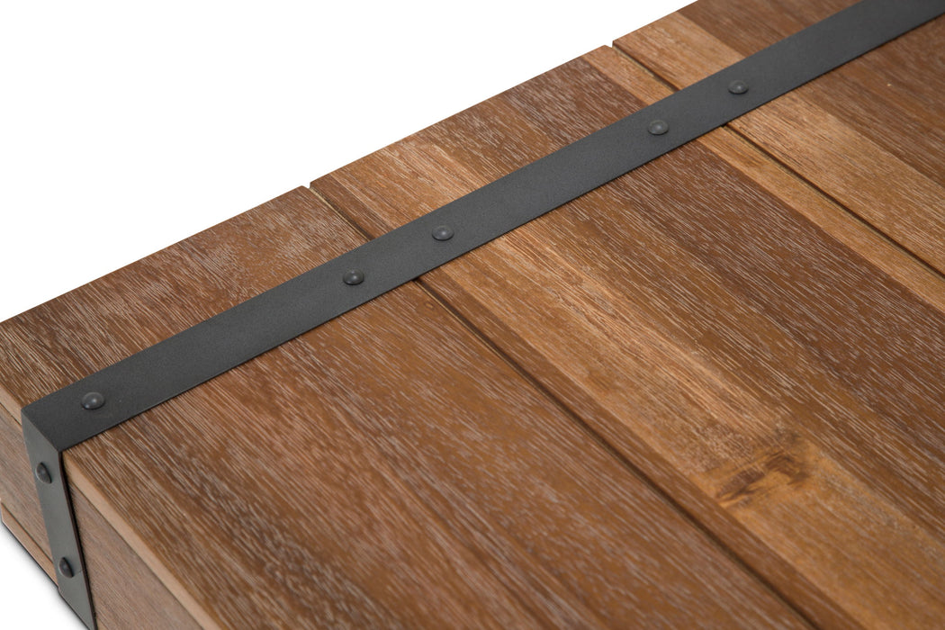 Brooklyn Walk - End Table - Burnt Umber