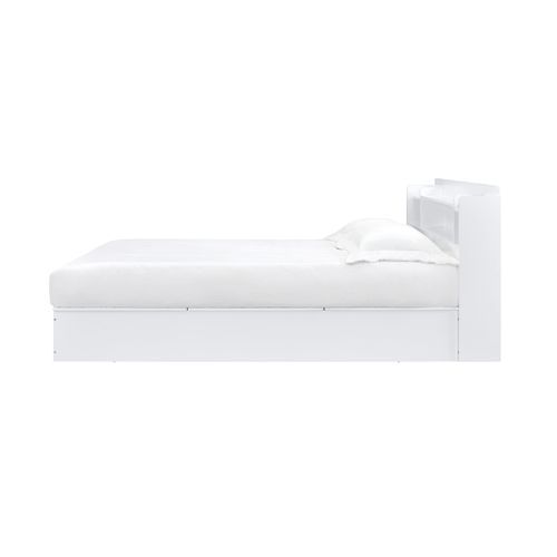 Perse - Queen Bed With Storage - White