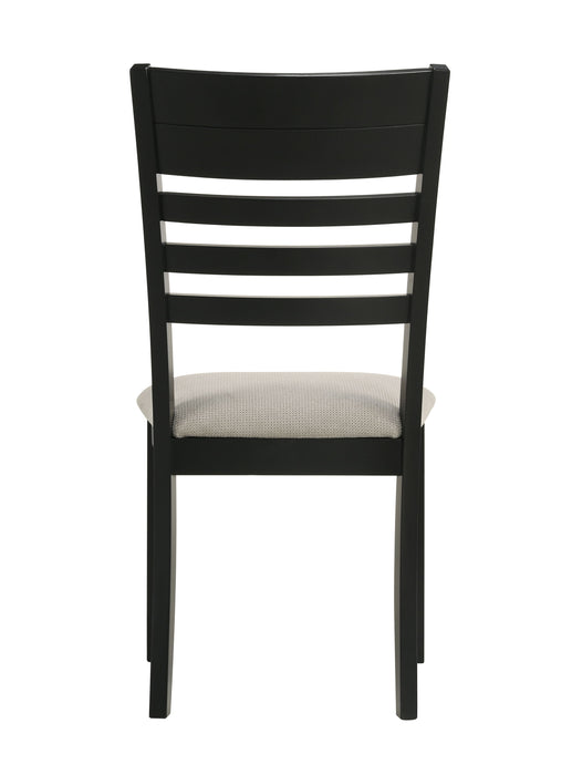 Folio - Side Chair (Set of 2) - Black / Gray