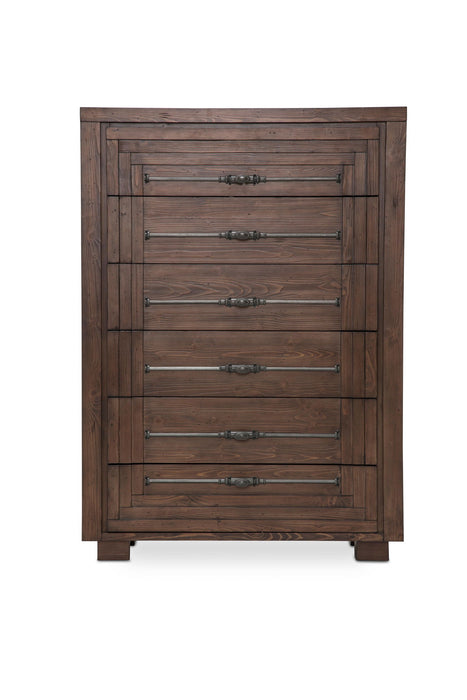 Carrollton - 6-Drawer Chest - Rustic Ranch