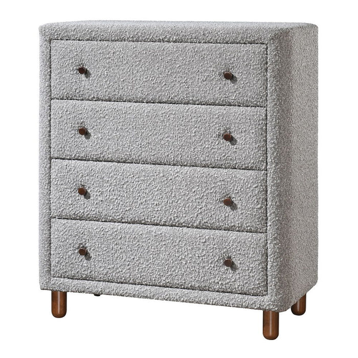 Cleo - Chest - Gray Boucle