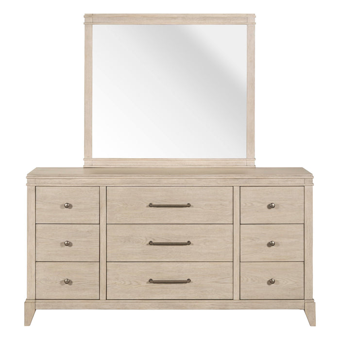 New Haven - Dresser & Mirror - White