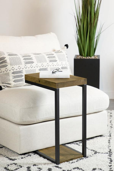 Beck - Engineered Wood C-Shape Sofa Side Table