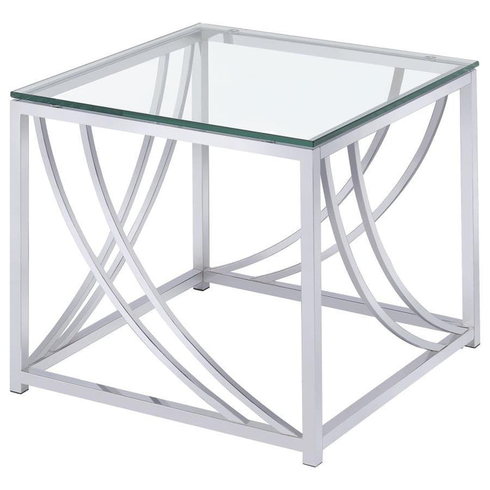 Lille - Glass Top Coffee And End Table Set