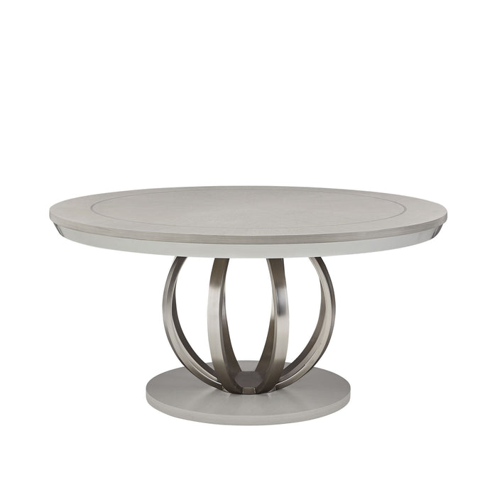 Eclipse - Round Dining Table - Moonlight Gray