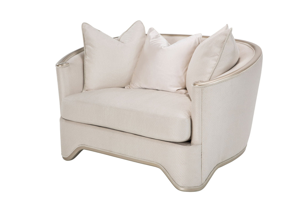 London Place - Chair And A Half - Champagne