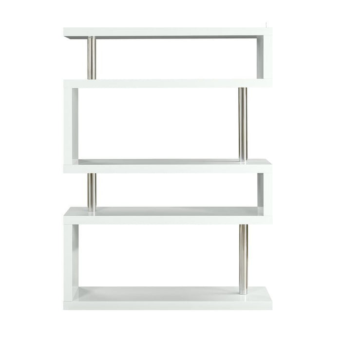 Buck II - Bookshelf - White High Gloss