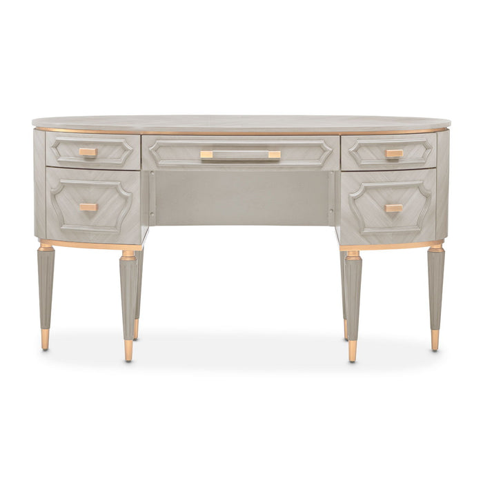 St. Charles - Vanity Desk - Dove Gray