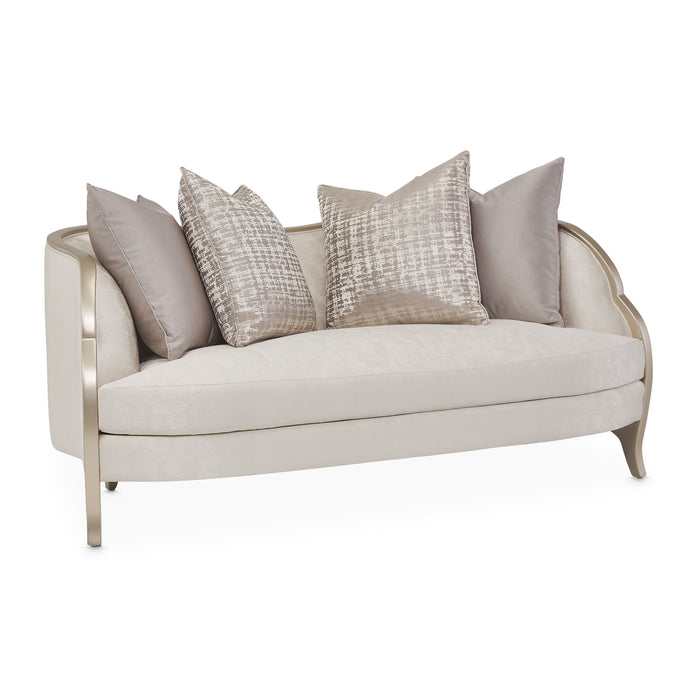 Malibu Crest - Loveseat - Cloud White / Chardonnay