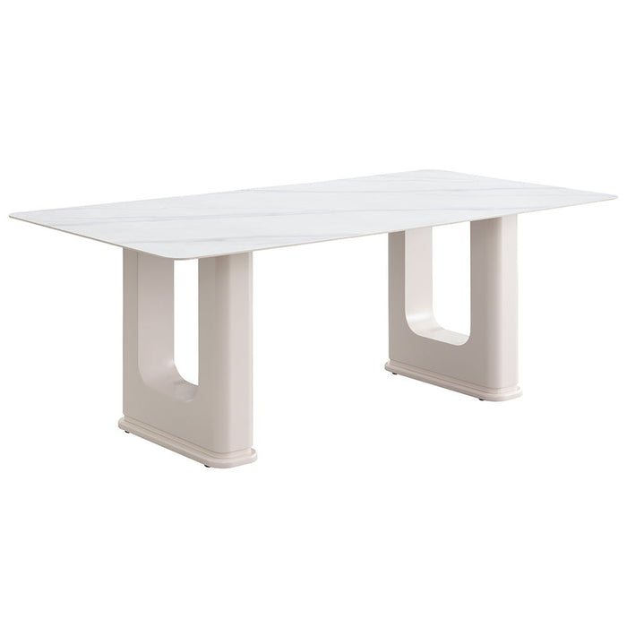 Kalam - Dining Table - Ceramic Top & Beige