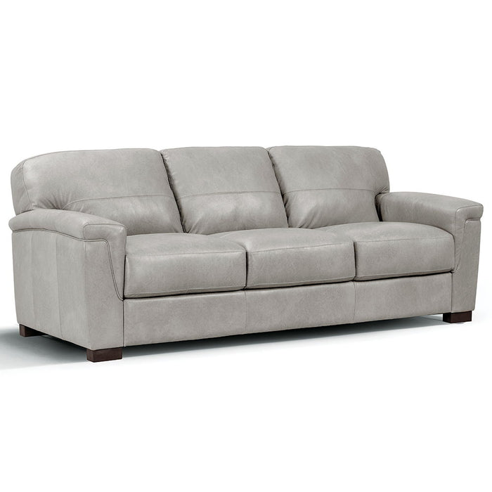 Cornelia - Sofa - Pearl Gray Leather