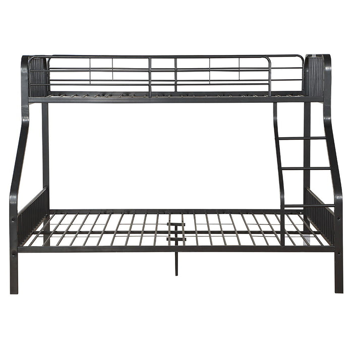 Caius - Twin Long/Queen Bunk Bed - Gunmetal