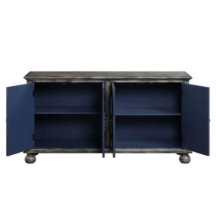 Pavan - Console Cabinet - Rustic Gray