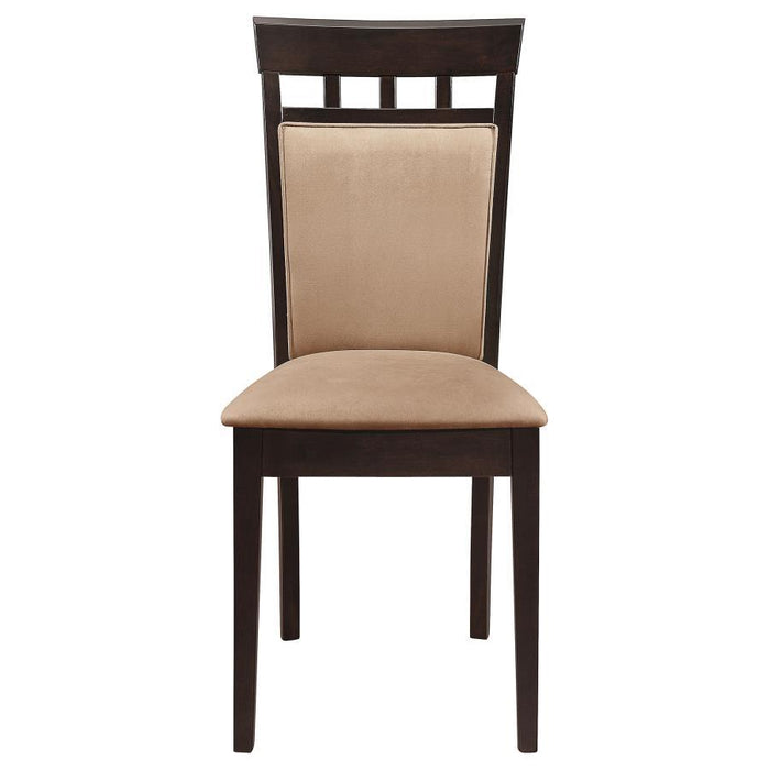 Gabriel - Closed Back Side Chairs (Set of 2) - Cappuccino