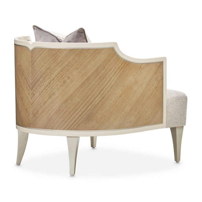 Camden Court - Accent Chair - Flax / Pearl