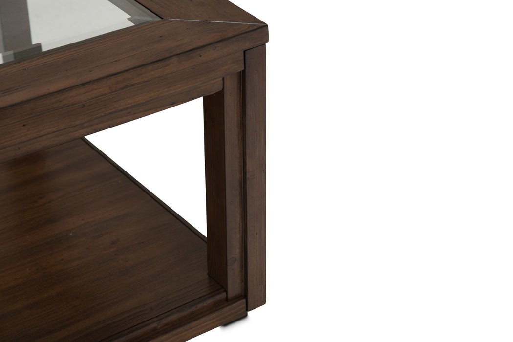 Carrollton - Rectangular Cocktail Table - Rustic Ranch