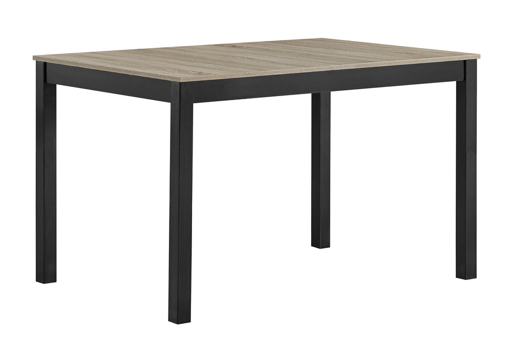 Forana - Dining Table - Light Brown / Black