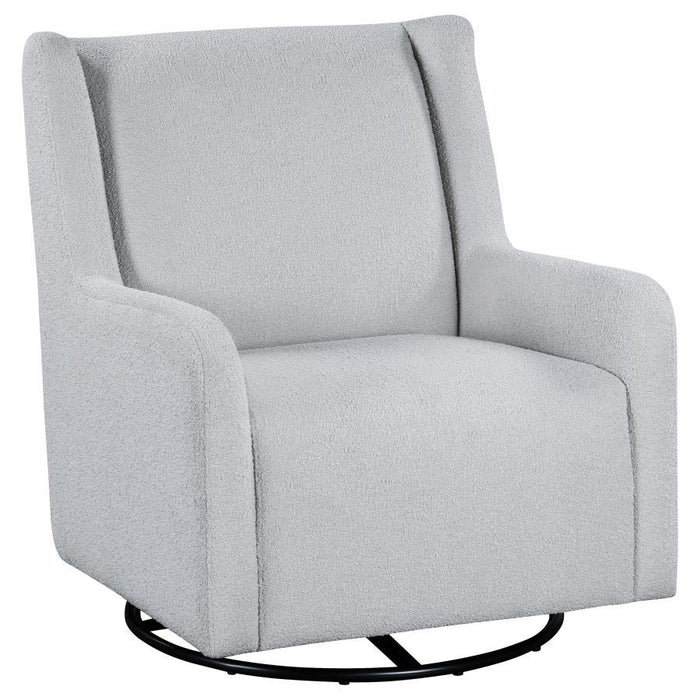 Serra - Boucle Upholstered Swivel Glider Recliner