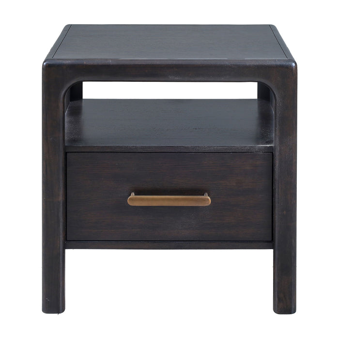 Sigmund - Nightstand - Dark Brown