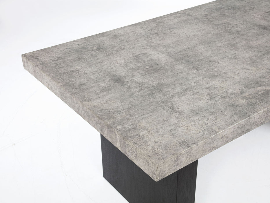 Sebastian - Dining Table - Black / Gray