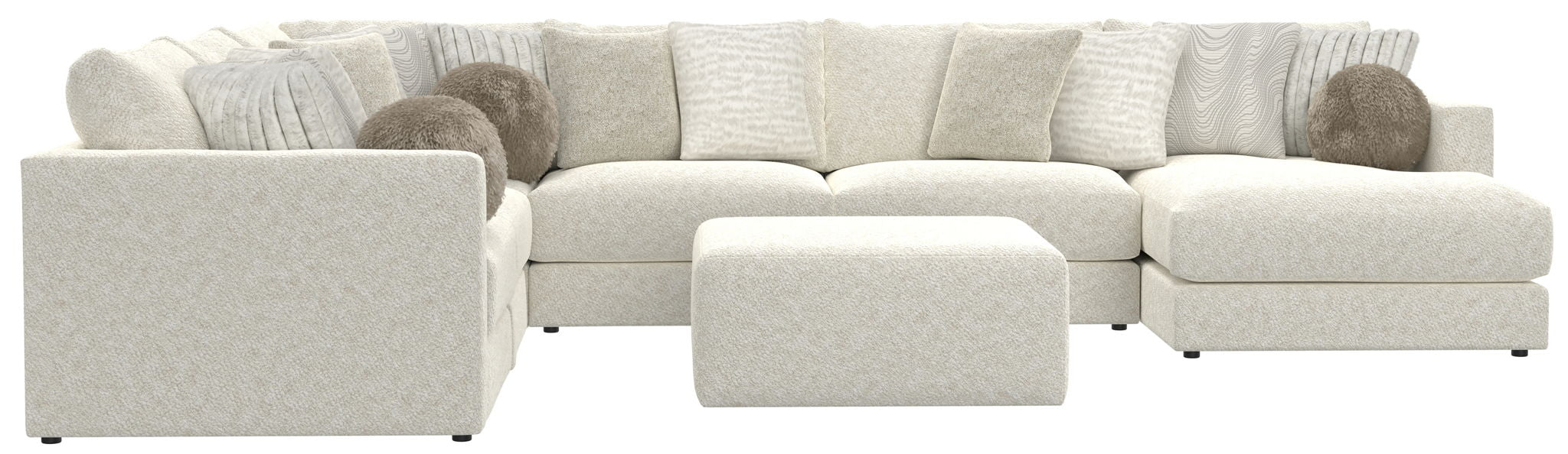 Ritzy - Modular Sofa And Included Cocktail Ottoman