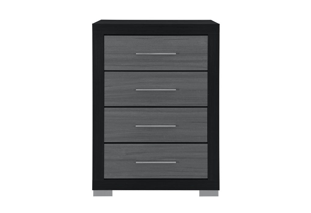 Emma - Chest - Gray / Black