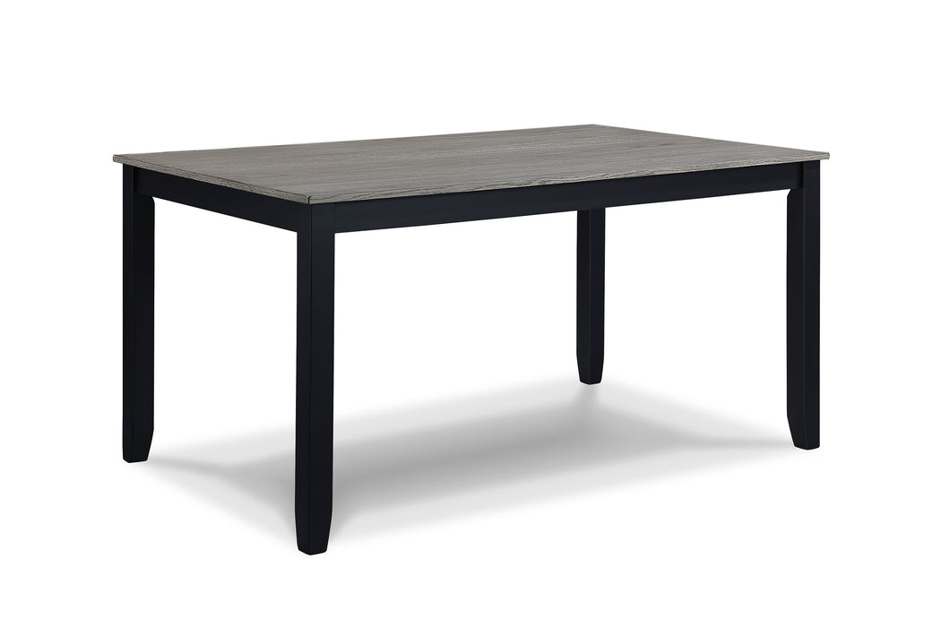 Eloise - 7 Piece Dinette Set - Charcoal / Gray