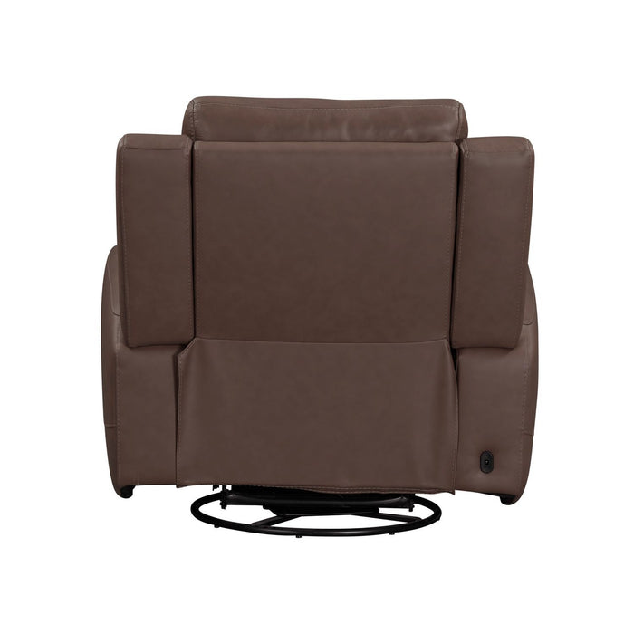 Beckham - Swivel Glider Recliner P2 - Brown