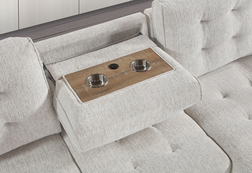 U0707 - Reversible Sofa Bed - Beige