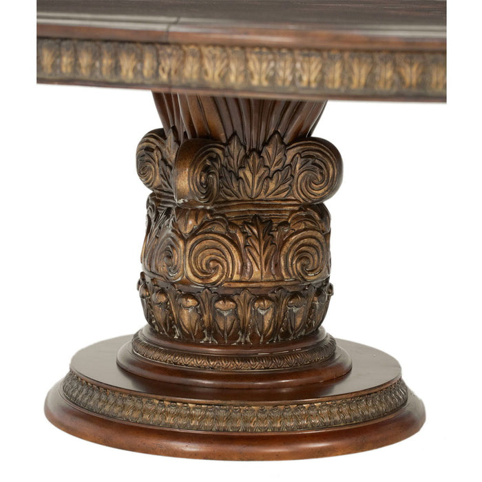 Villa Valencia - Round Dining Table - Classic Chestnut