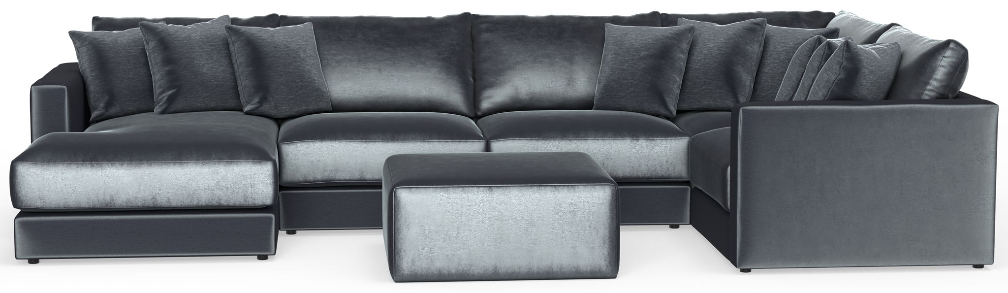 Remington - Modular Sofa And Cocktail Ottoman