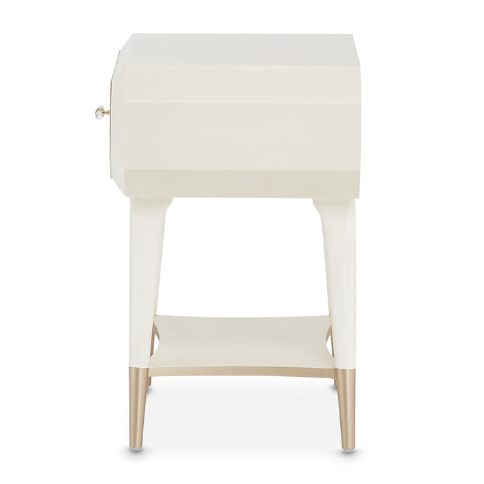 La Rachelle - 1-Drawer Nightstand - Champagne