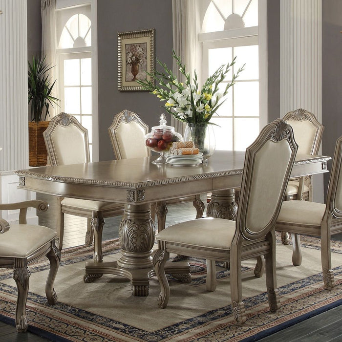 Chateau De Ville - Dining Table - White
