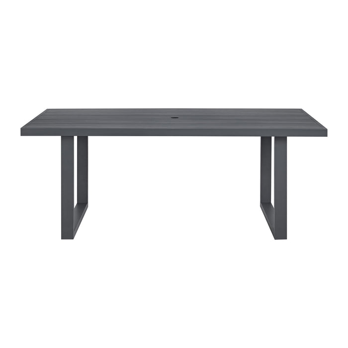 Playa - Dining Table - Dark Gray / Beige