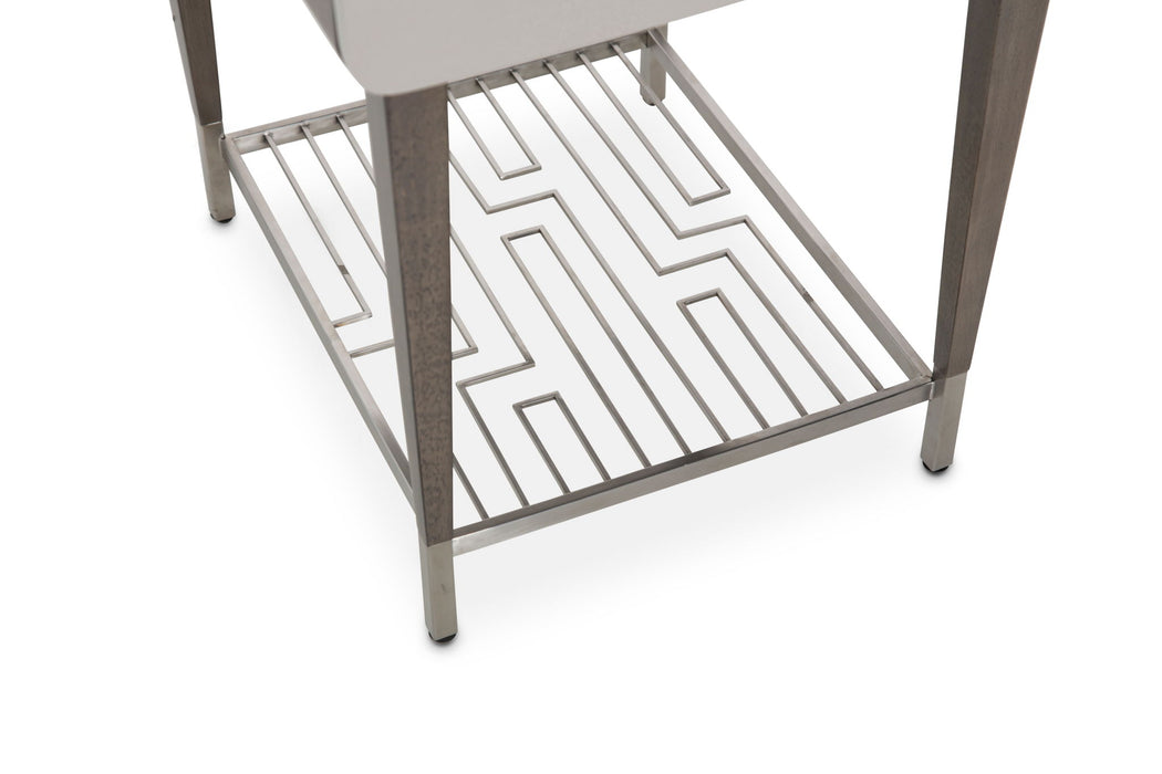 Roxbury Park - End Table - Slate
