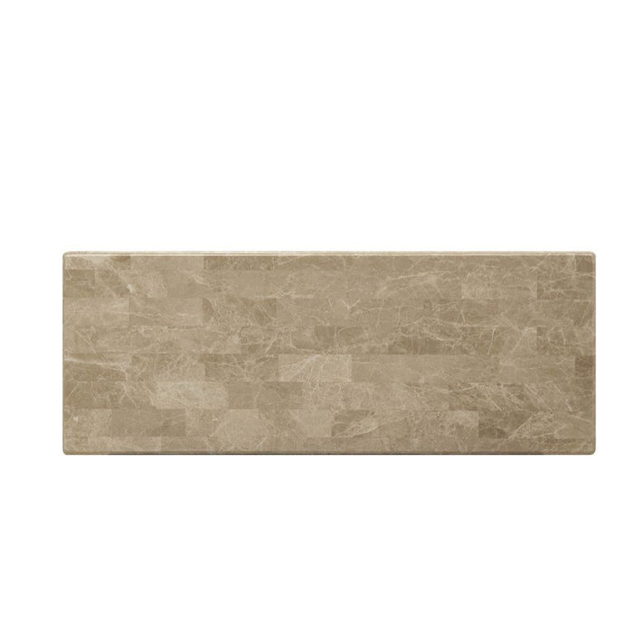 Daesha - Sofa Table - Marble Top & Antique Gold