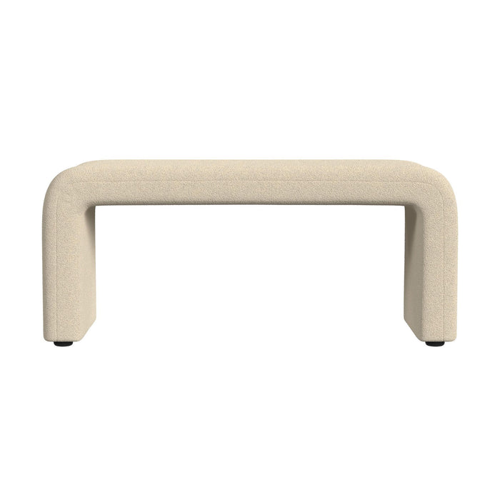 Seqouia - Bench With 2 Stools - Cream