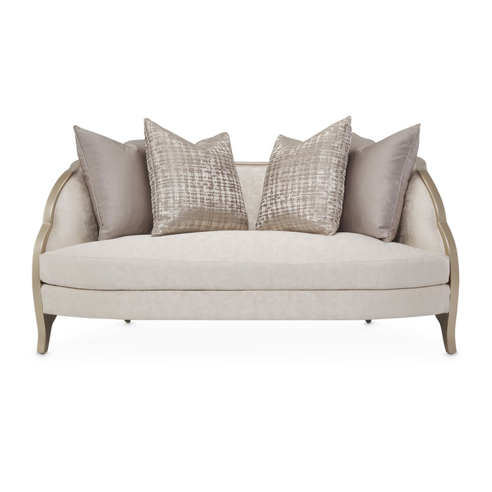 Malibu Crest - Loveseat - Cloud White / Chardonnay
