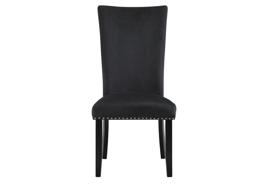 D02/D03 - 5 Piece Dining Room Set (Dining Table And 4 Dining Chairs) - Black